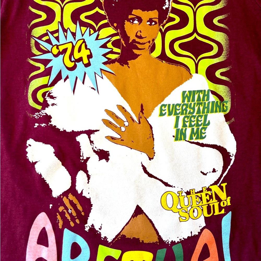 Aretha Franklin - Band Tee